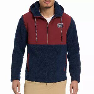 Hurley Half Zip Sherpa‎ Anorak Hoodie